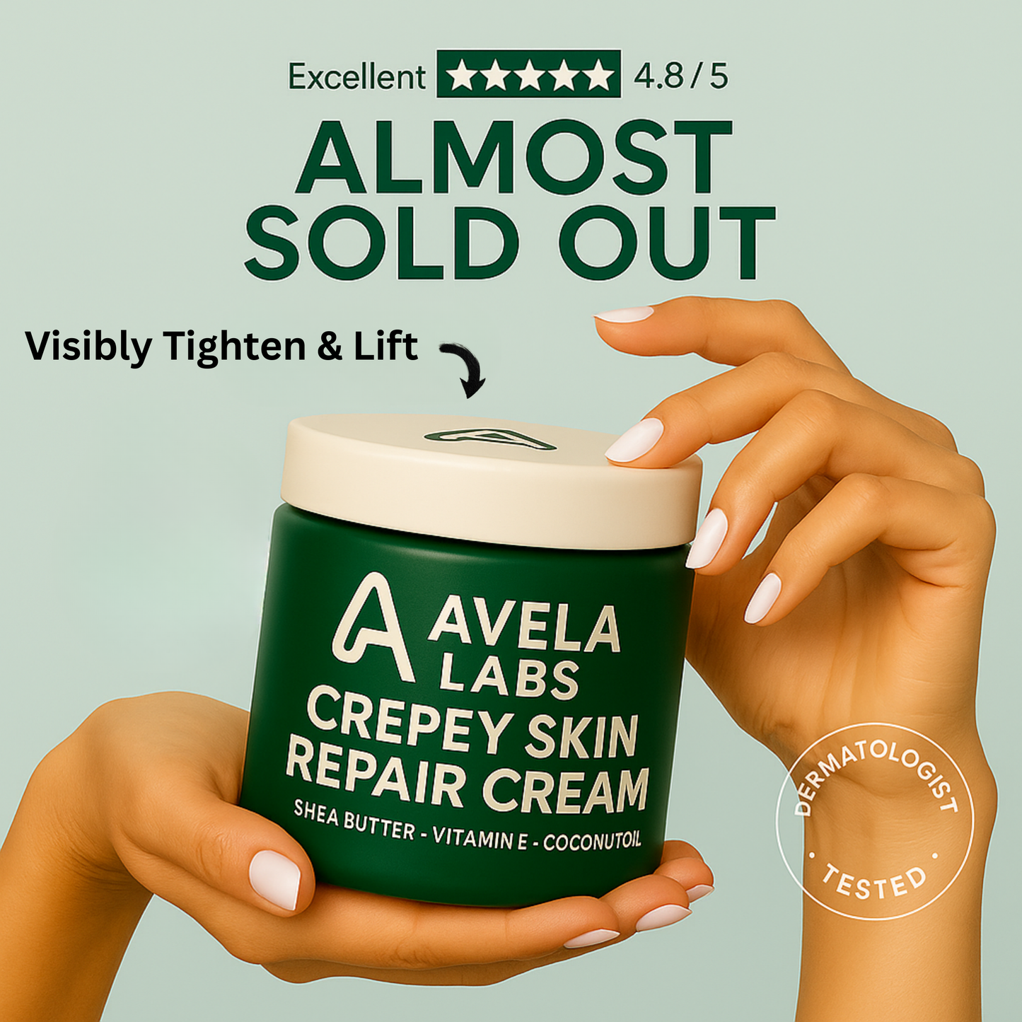 Crepey Skin Repair Cream | Avela Labs