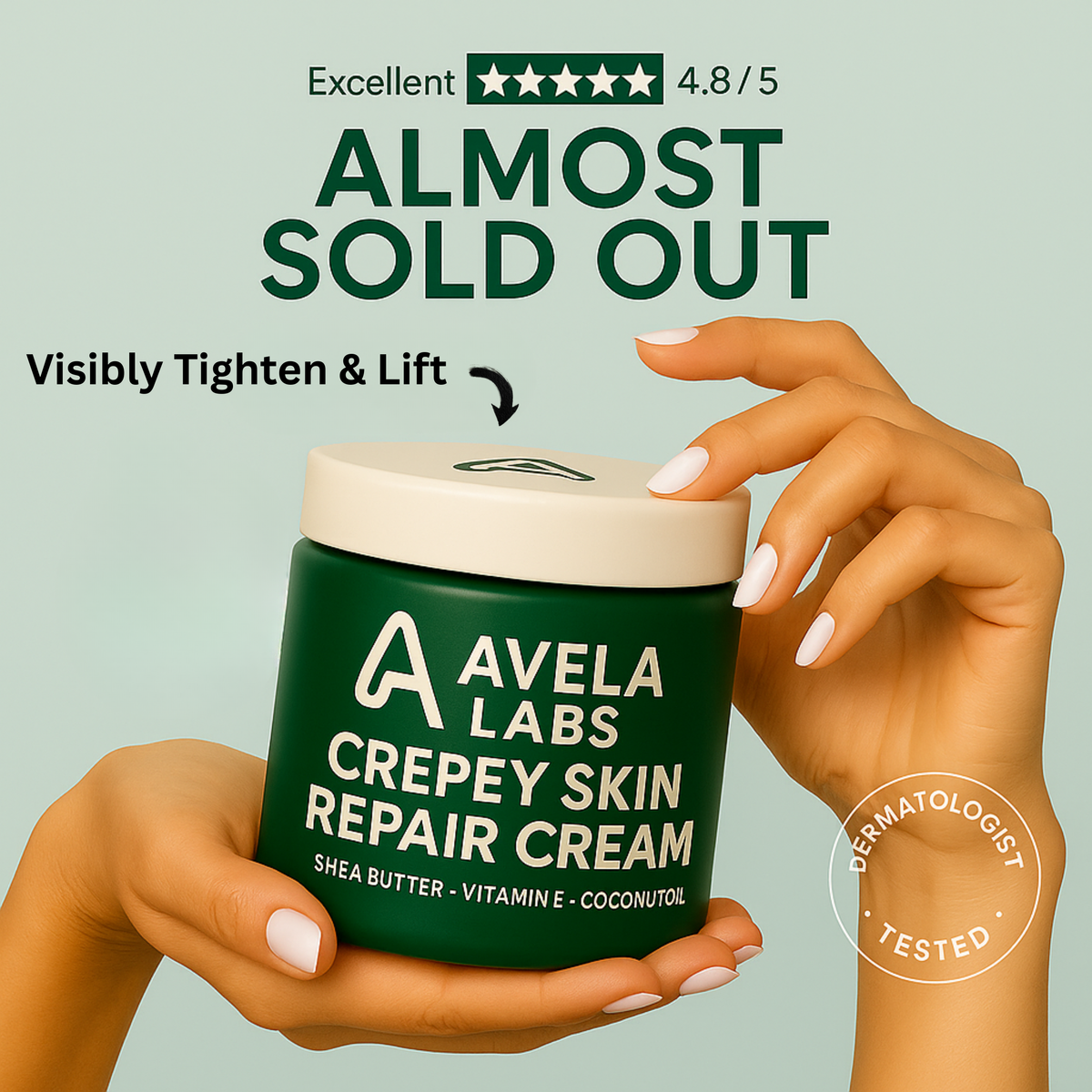 Crepey Skin Repair Cream | Avela Labs