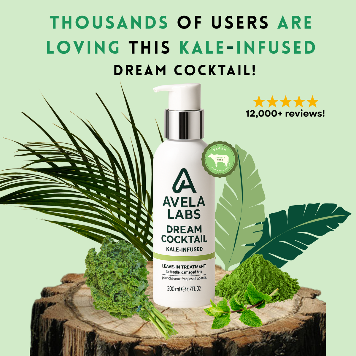 Dream Cocktail Hair Repair Lotion - Avela Labs
